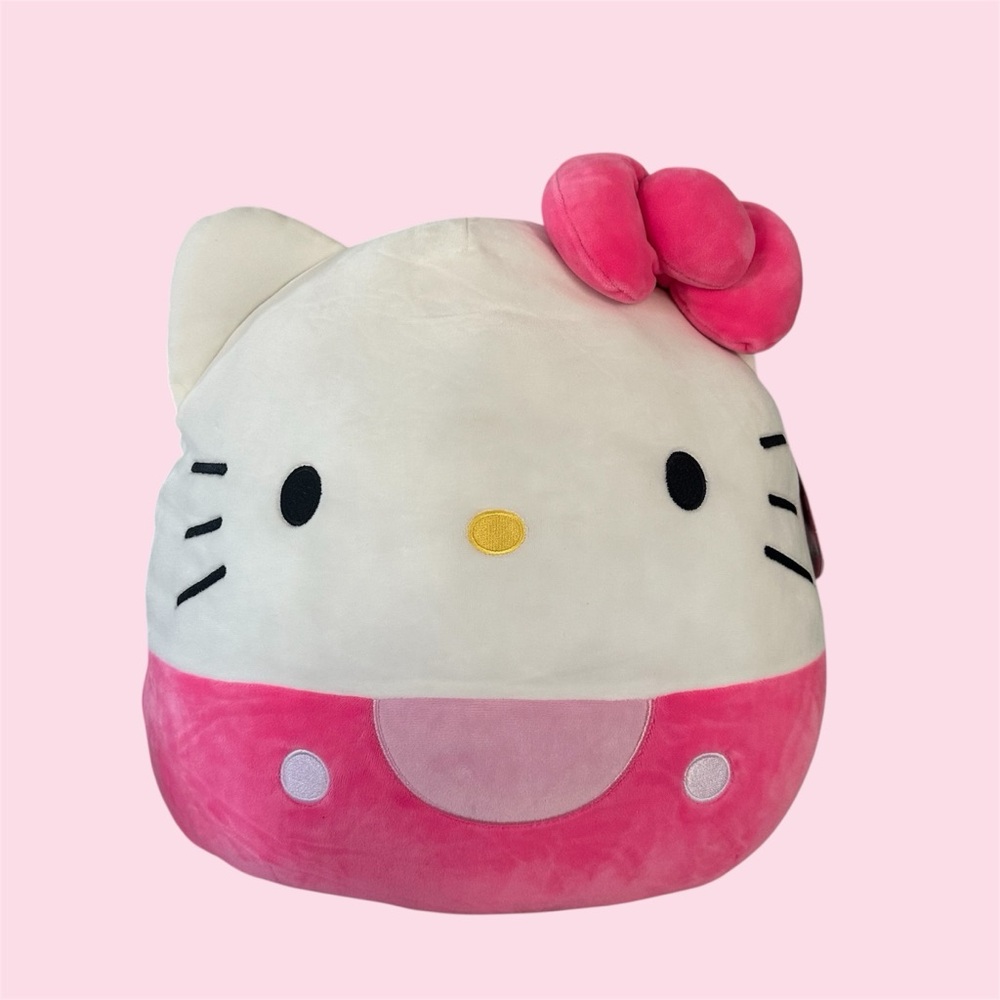 Huge Sanrio Hello Kitty Squishmallow Pillow Plushie